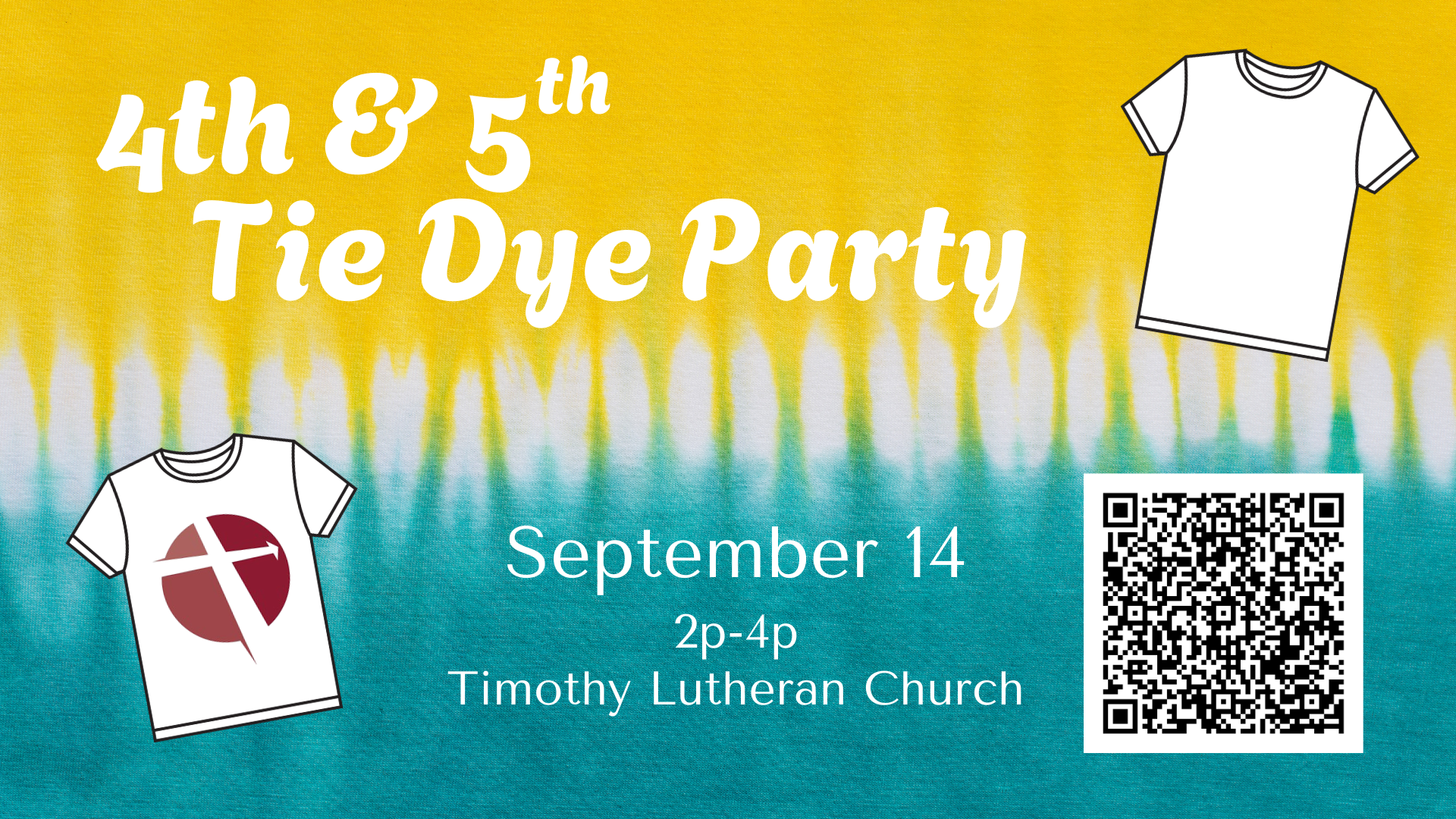 4-5 Grade Tie Dye Party